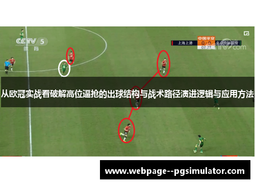 从欧冠实战看破解高位逼抢的出球结构与战术路径演进逻辑与应用方法